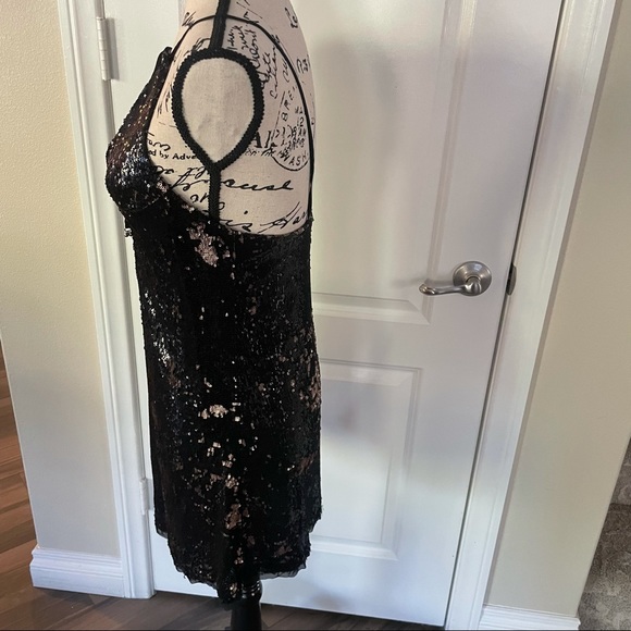 Free People Double Take Mini Sequin Dress - Picture 8 of 13